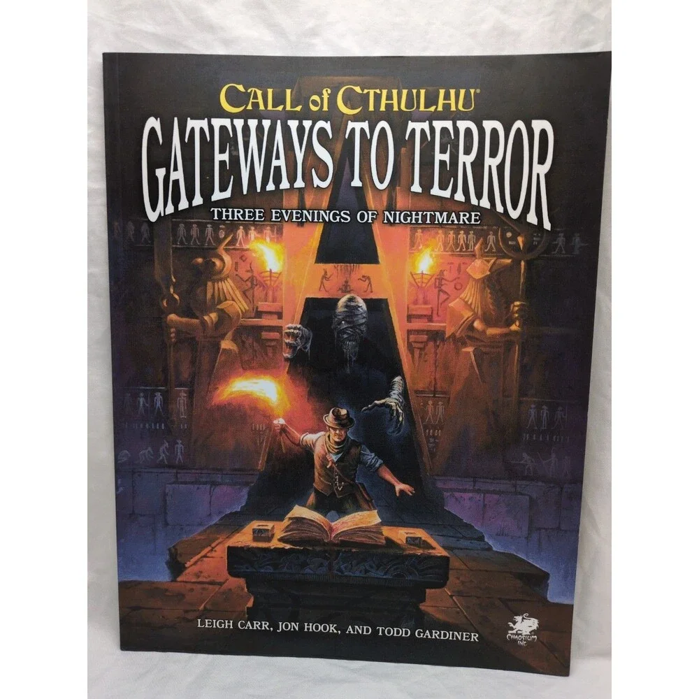 Call Of Cthulhu Gateways To Terror Three Evenings Of Nightmare RPG Sourcebook